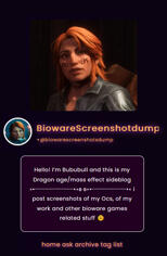 dragon age / mass effect blog